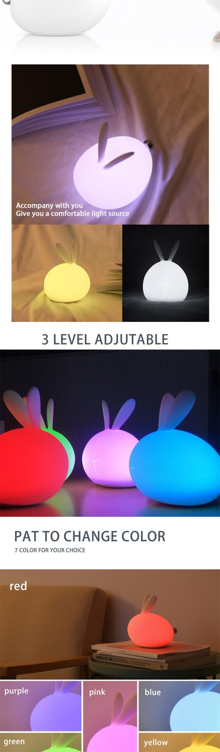 Rabbit Night Light 2