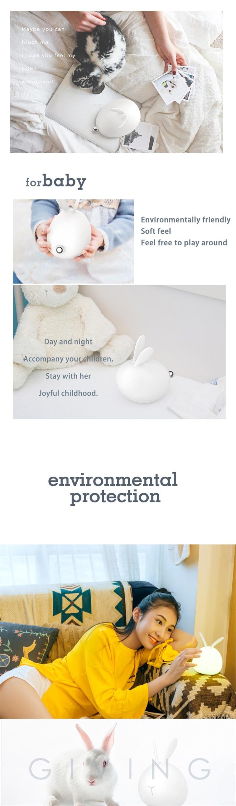 Rabbit Night Light 4
