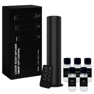 JINQ Smart Aluminum App-Controlled Essential Oil Diffuser | Premium OEM/ODM Solution for D2C Brands